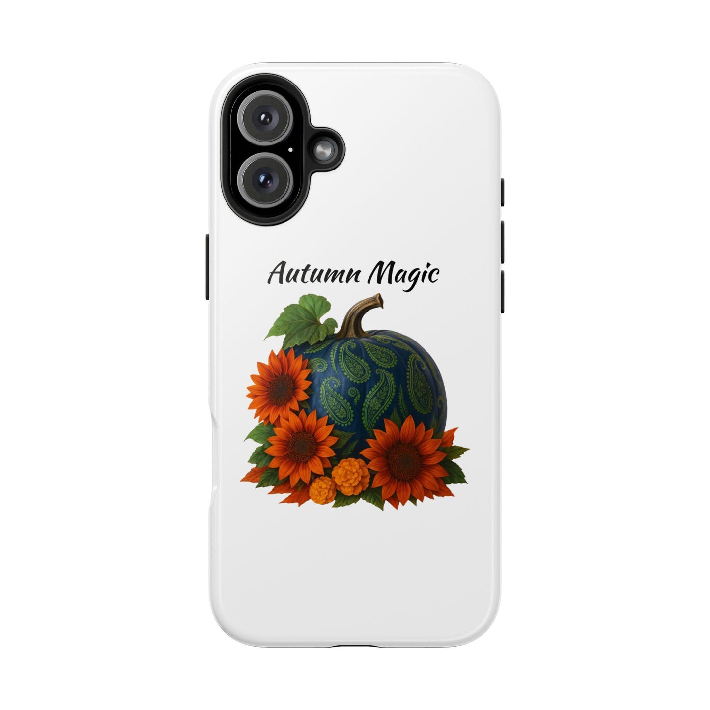 Autumn Floral Phone Case: Lexan Plastic, Shock Absorbent
