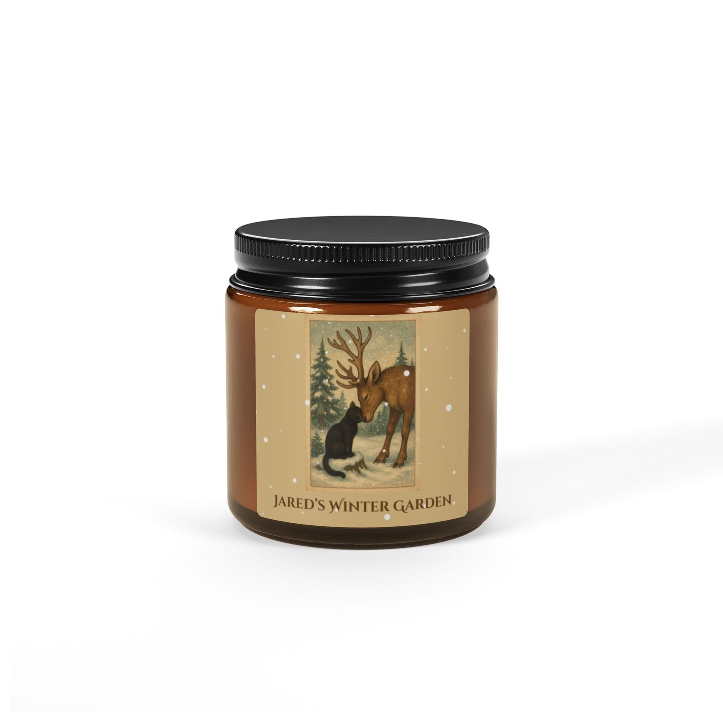 Jareds Winter Garden Candle, Personalized with Your Pets Name, Cat Lovers Gift  Winter Candle, Boots & Bloom Boutique