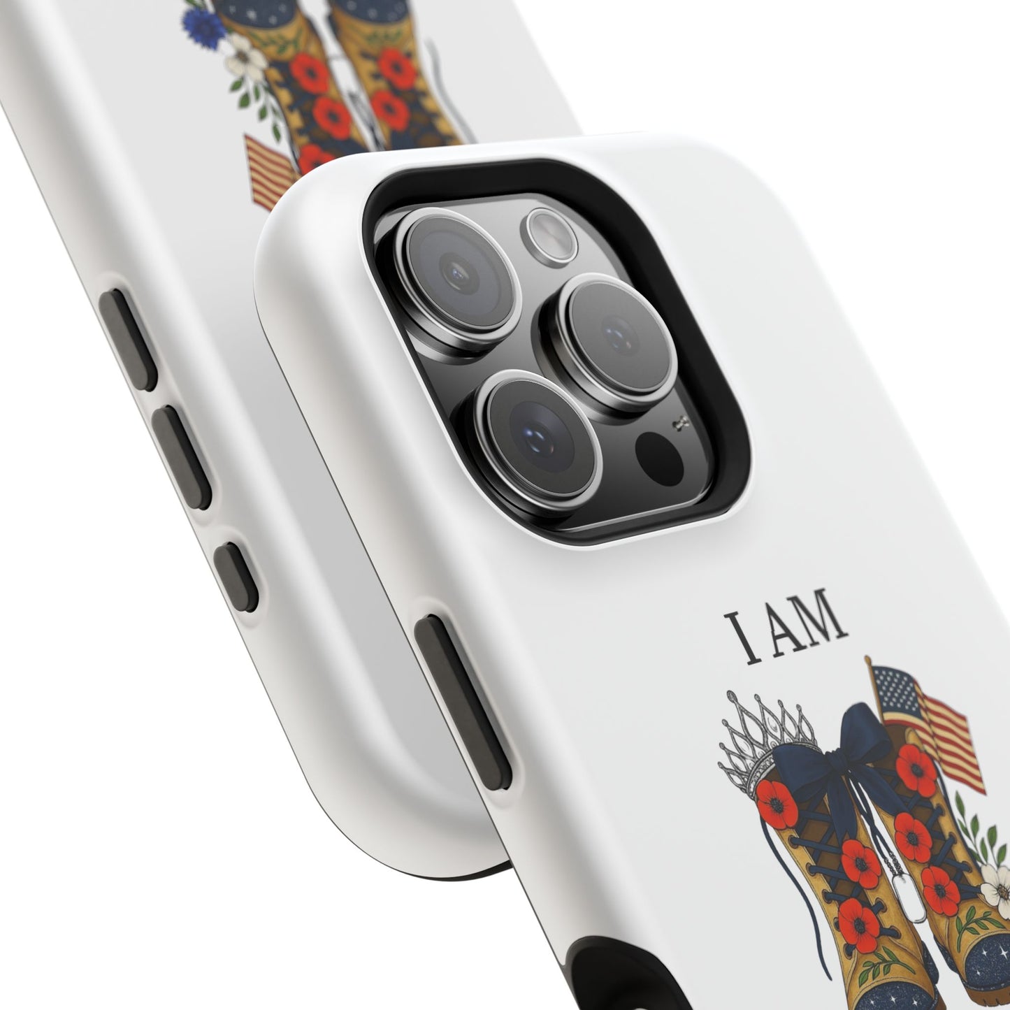 Veteran Tribute Impact-Resistant Phone Case Gift Woman Veteran