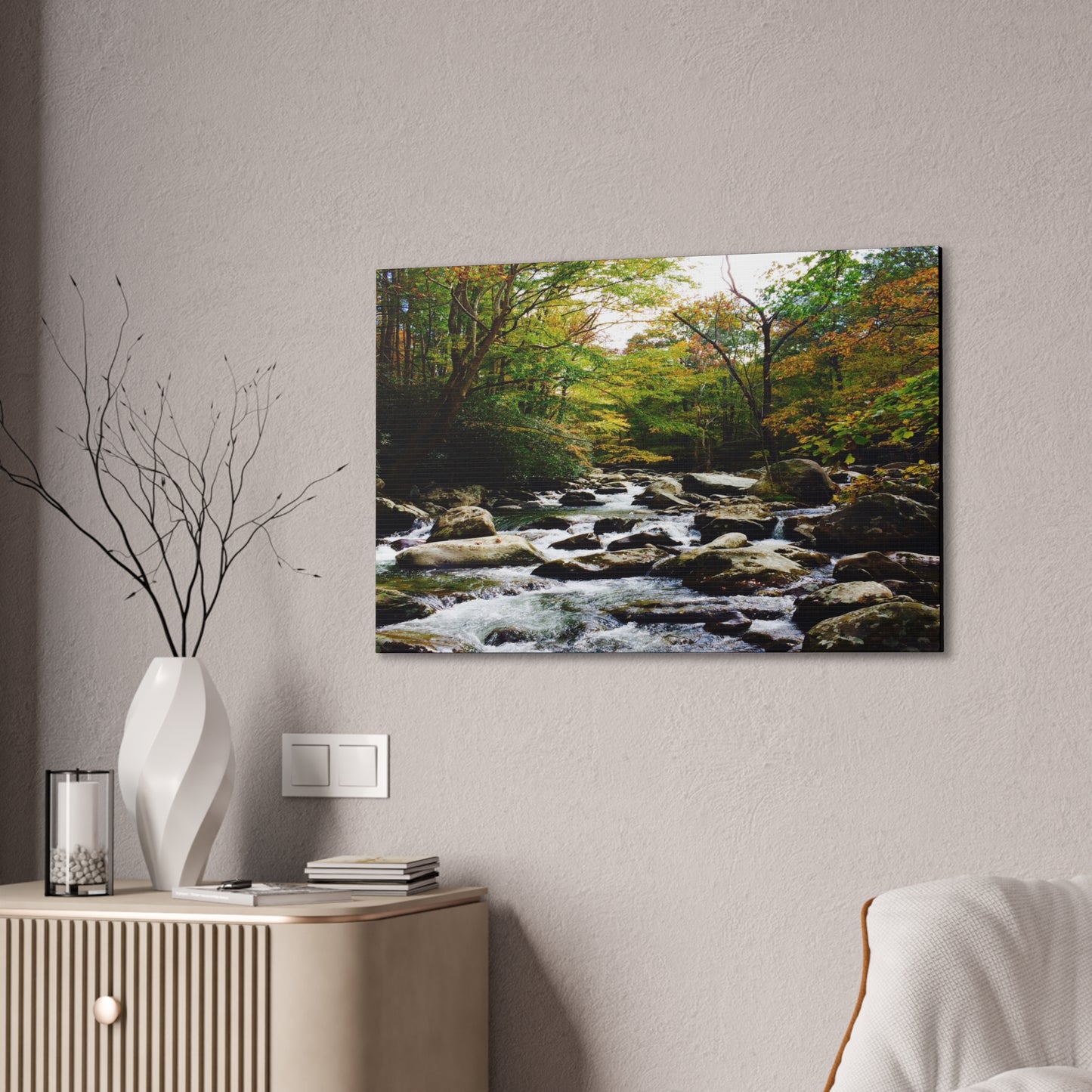 Smoky Mountain Canvas Wall Art