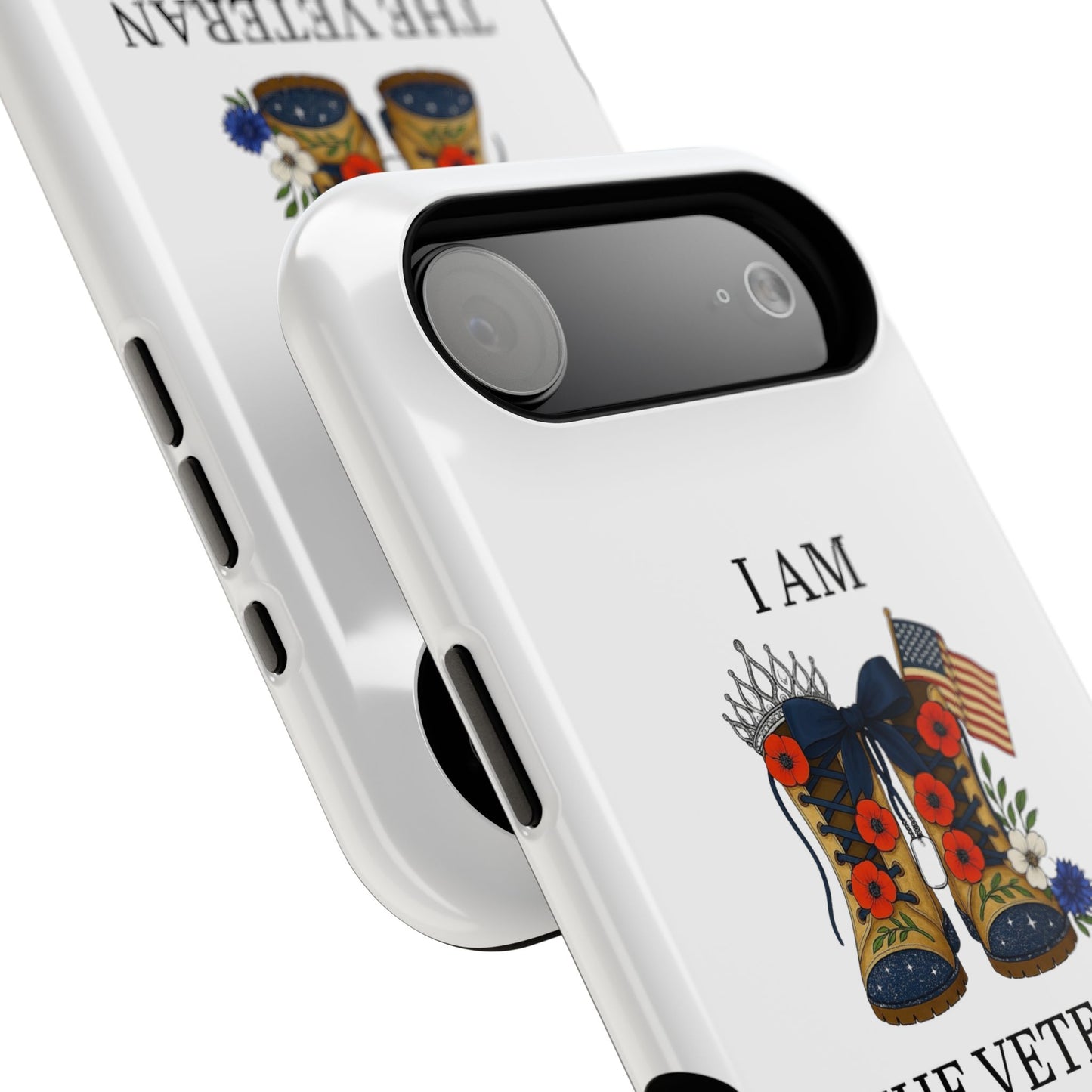 Veteran Tribute Impact-Resistant Phone Case Gift Woman Veteran