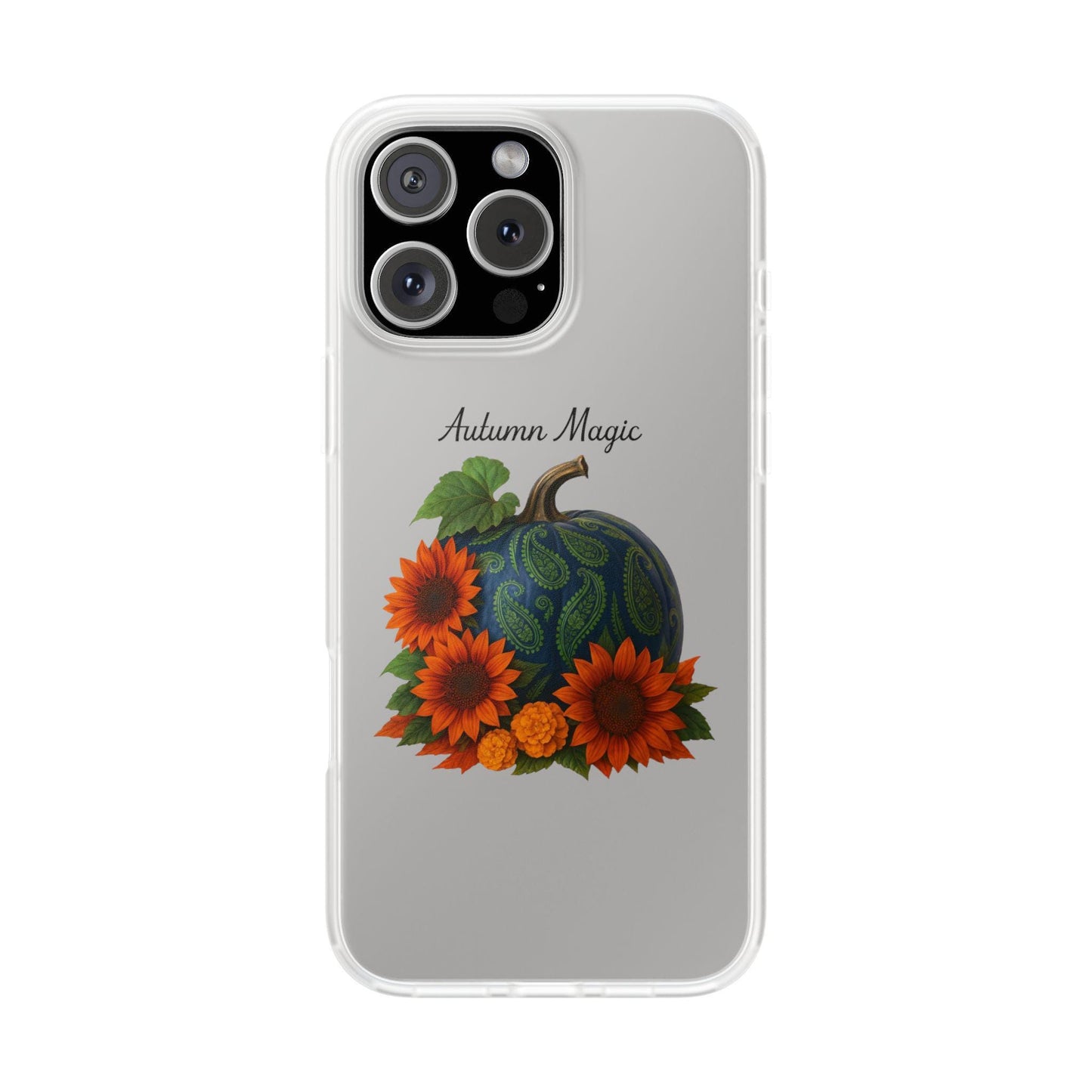 Autumn Floral iPhone & Samsung Case: Fall Magic Flexi Cover