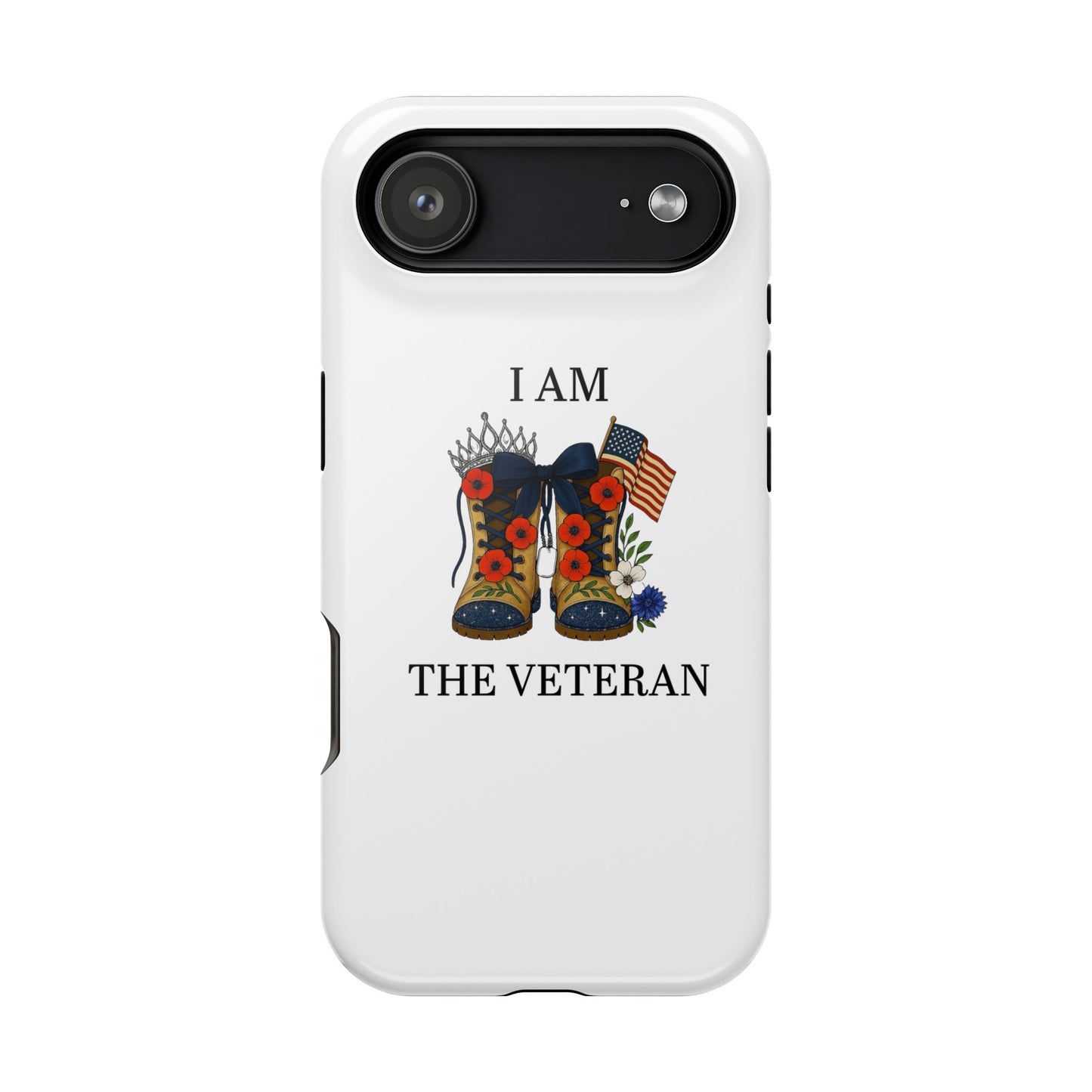 Veteran Tribute Impact-Resistant Phone Case Gift Woman Veteran