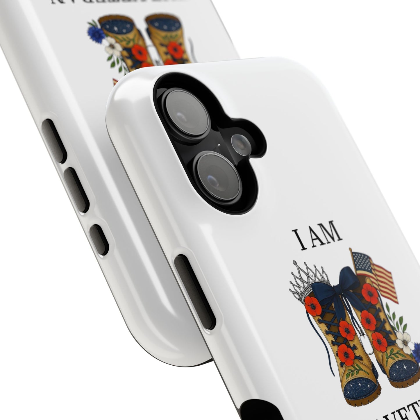 Veteran Tribute Impact-Resistant Phone Case Gift Woman Veteran