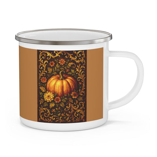 Rustic Camping Mug: Stainless Steel Coffee Lover Gift