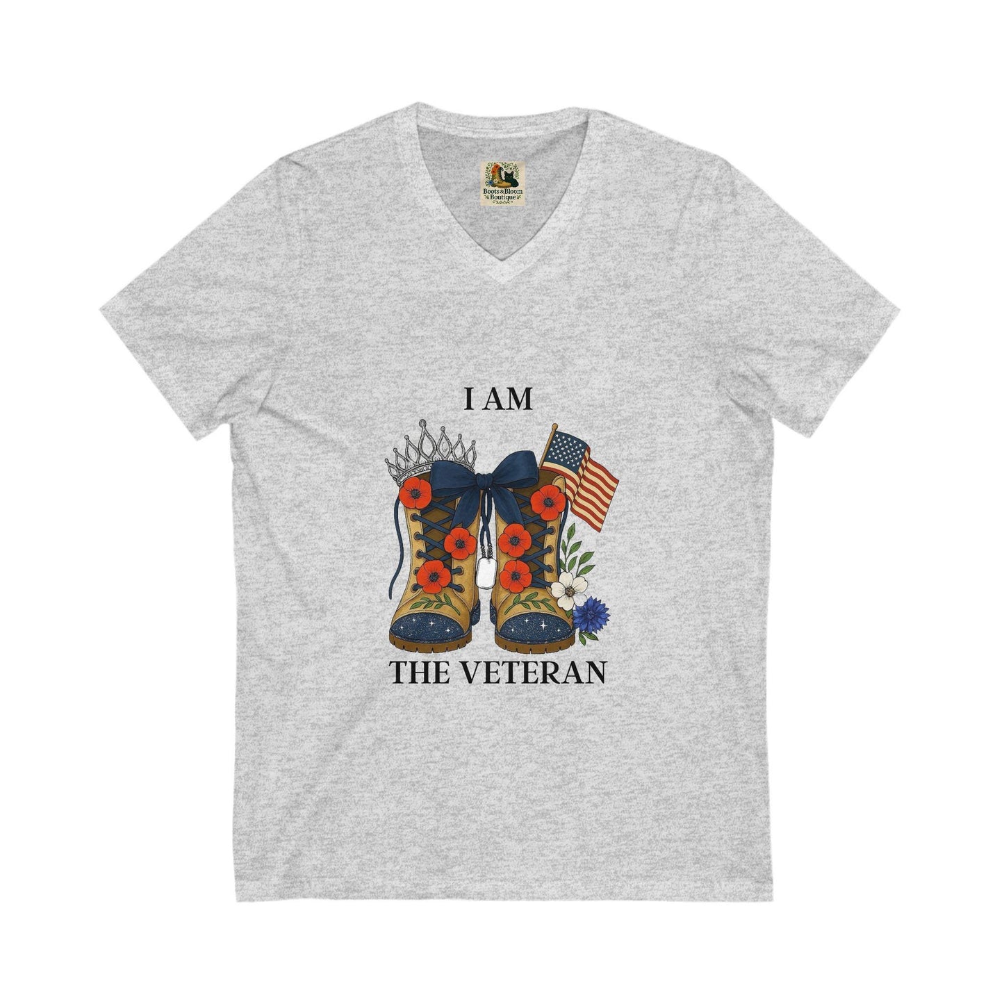 Veteran Patriotic T-Shirt Gift For Service Women