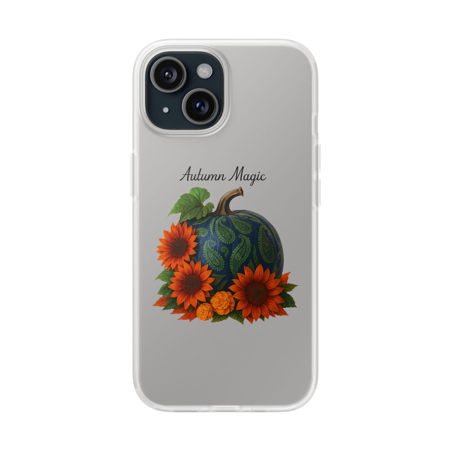 Autumn Floral iPhone & Samsung Case: Fall Magic Flexi Cover
