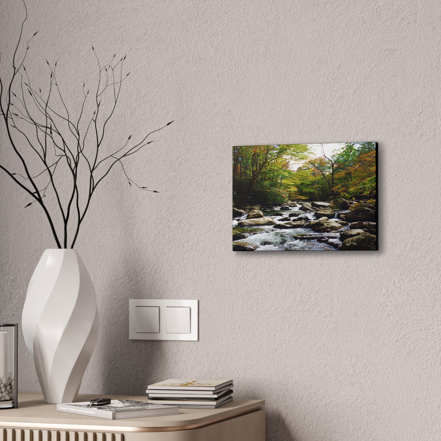 Smoky Mountain Canvas Wall Art