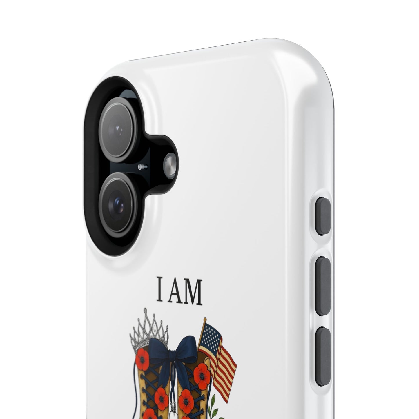 Veteran Tribute Impact-Resistant Phone Case Gift Woman Veteran