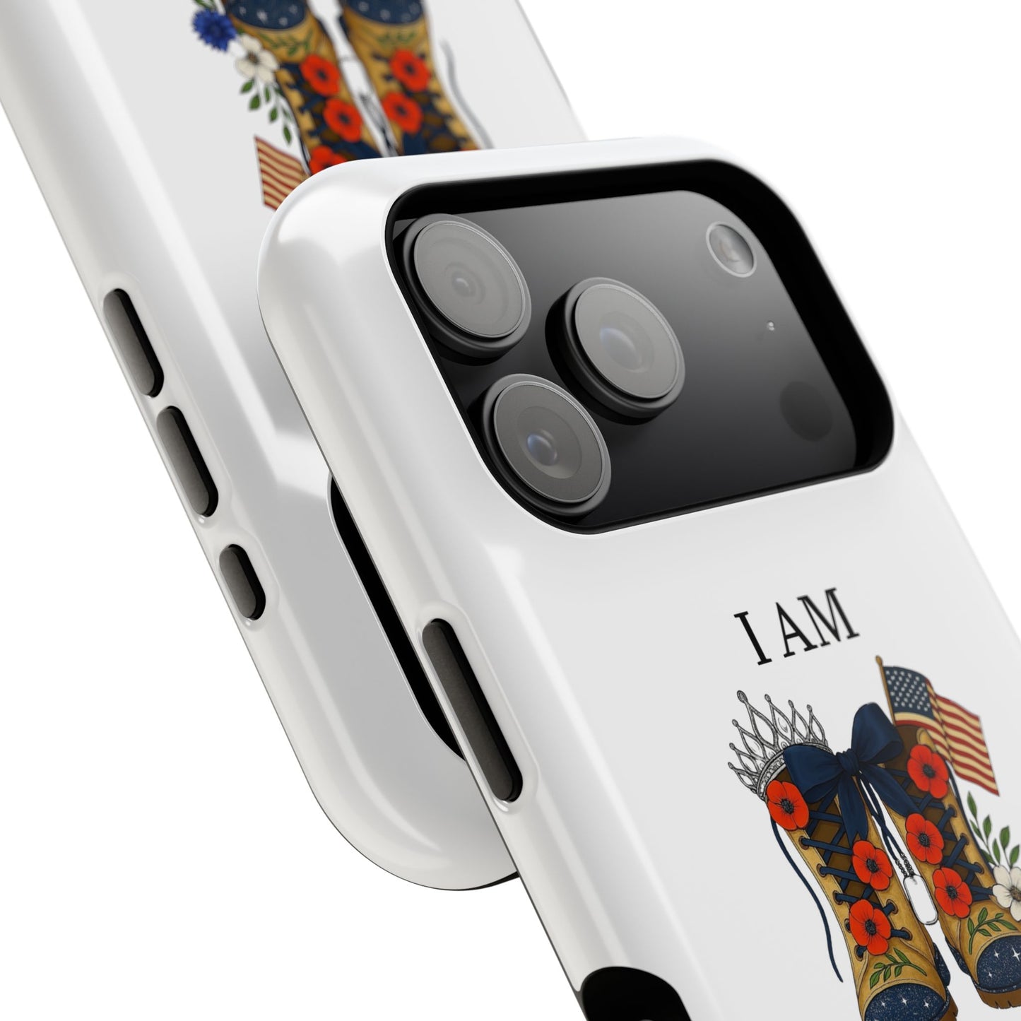 Veteran Tribute Impact-Resistant Phone Case Gift Woman Veteran