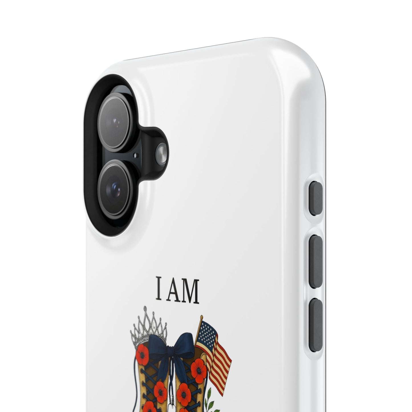 Veteran Tribute Impact-Resistant Phone Case Gift Woman Veteran