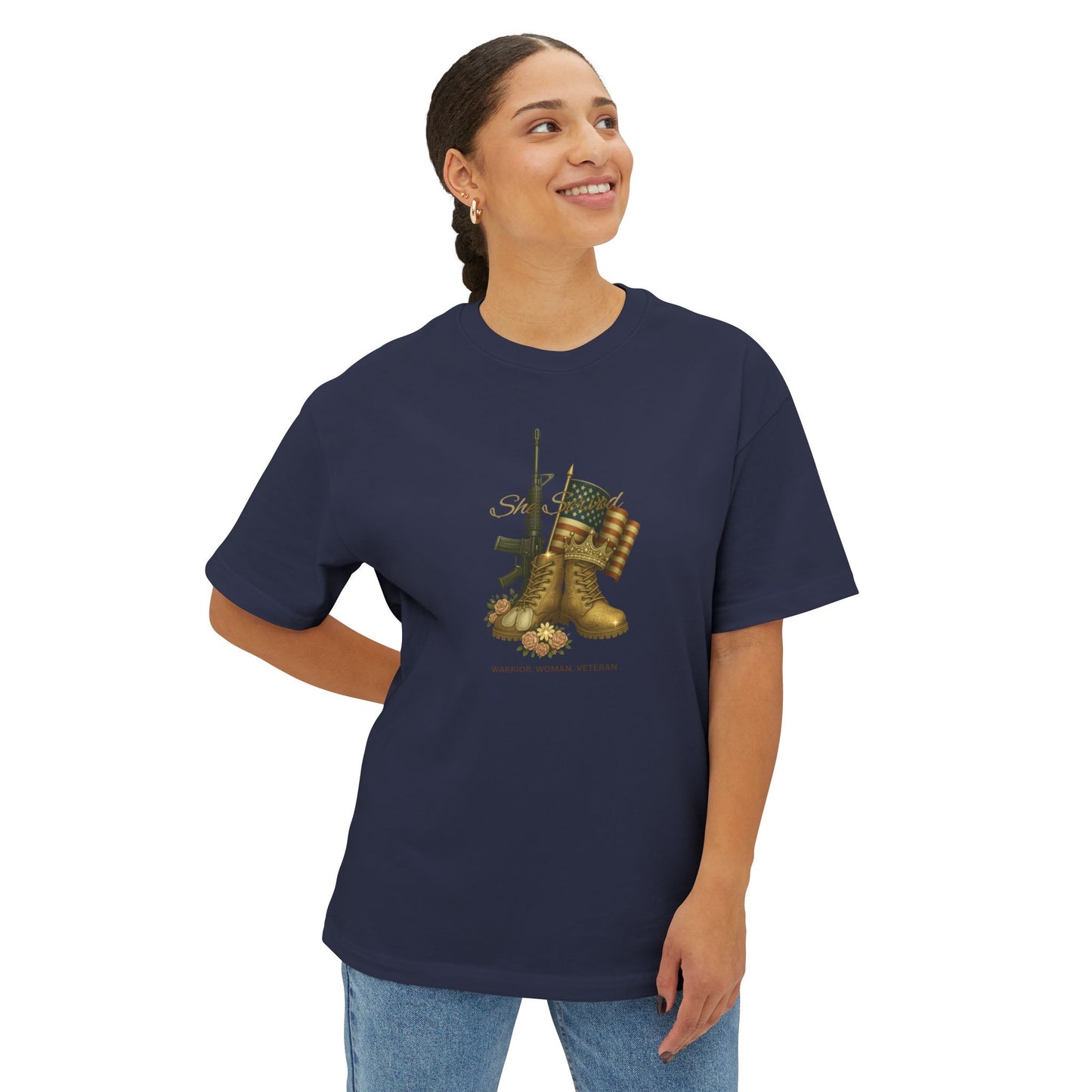 Warrior woman veteran tshirt empowerment outfit gift apparel everyday wear