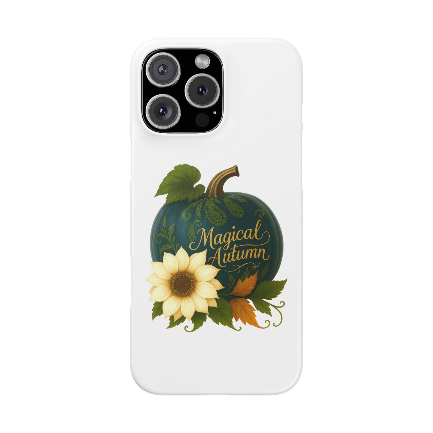 Autumn Pumpkin Phone Case: Festive Fall Decor