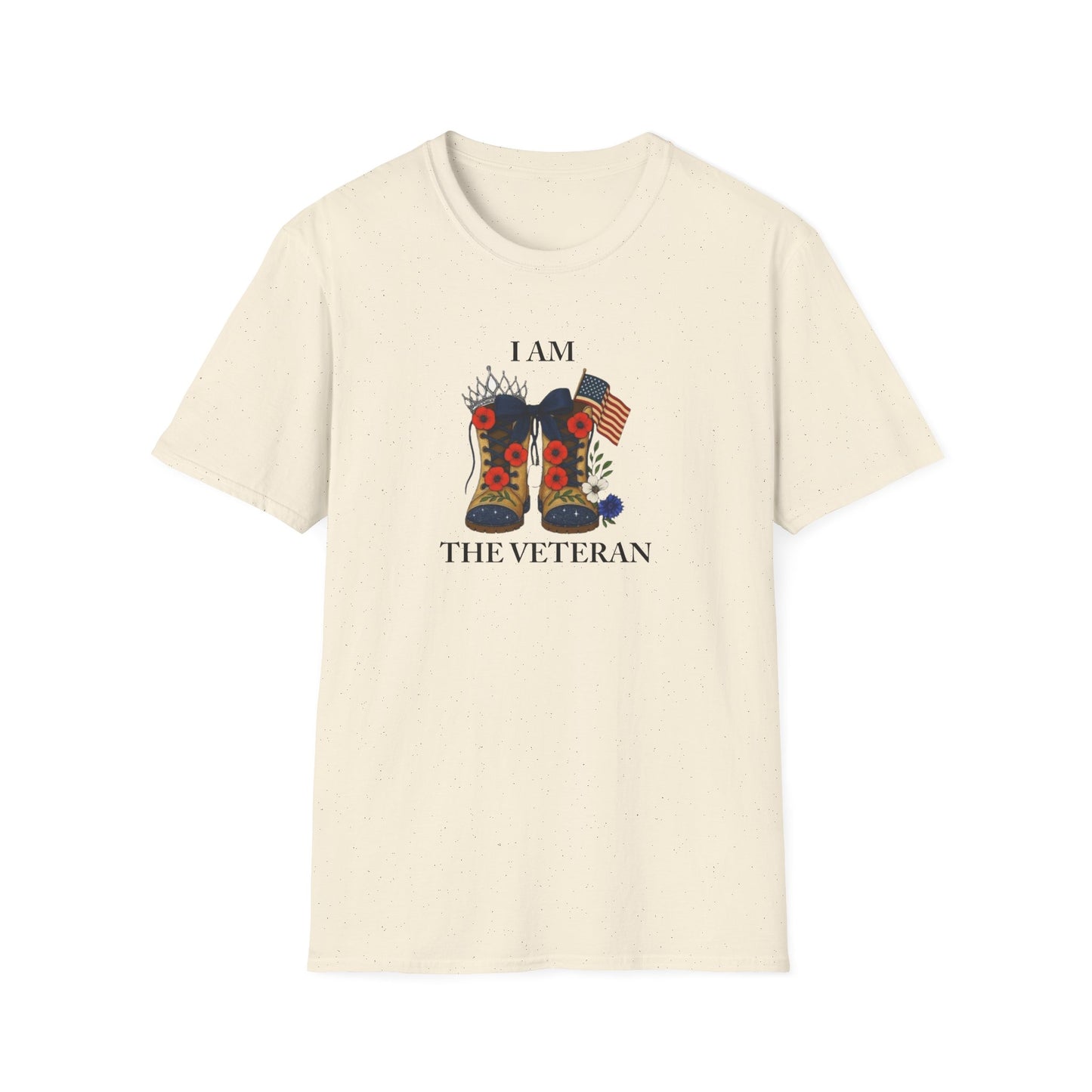Women Veterans Soft Cotton Tee, Unisex Shirt, Gift for Veterans, Memorial Day Apparel, Veterans Day Outfit, Patriotic Military Clothing