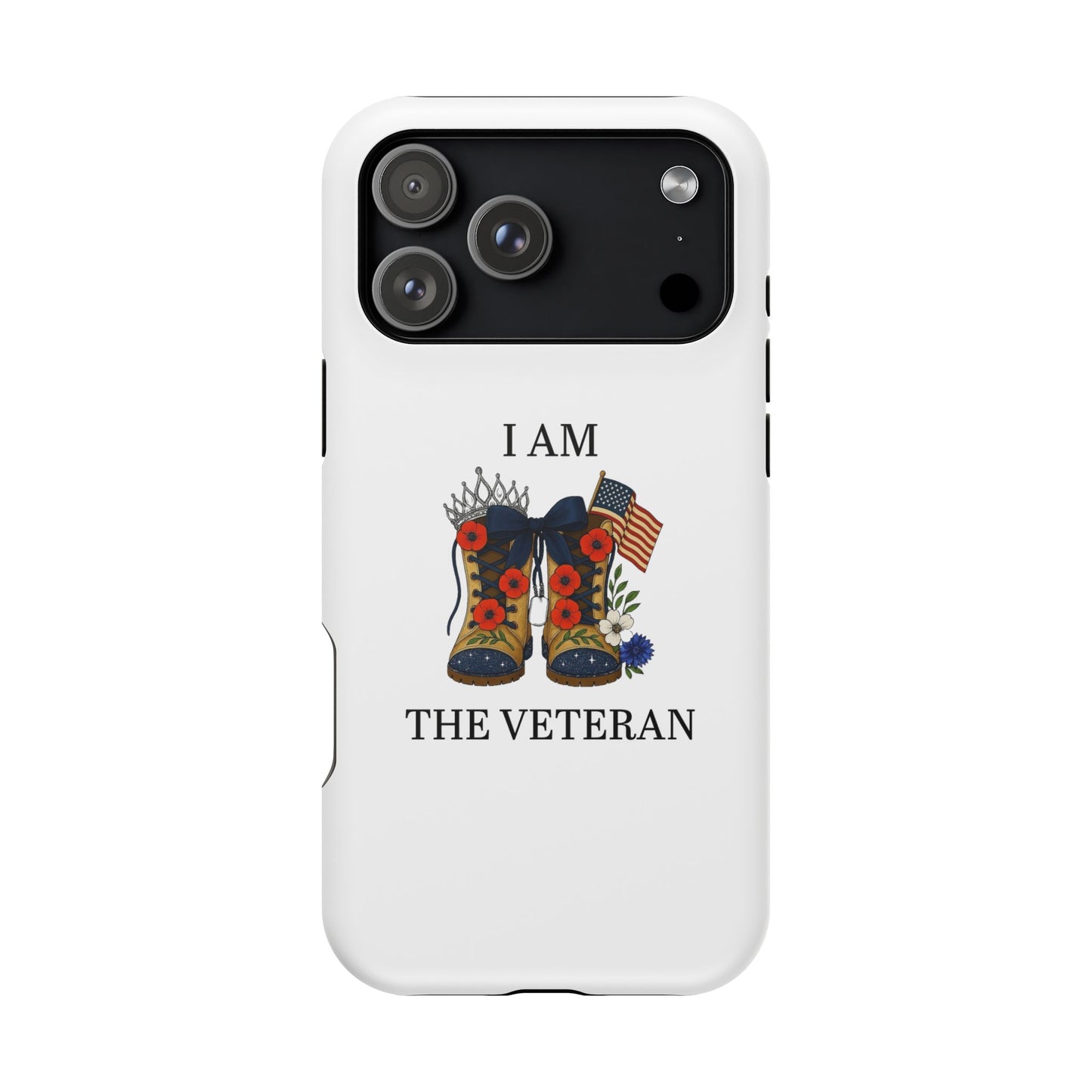 Veteran Tribute Impact-Resistant Phone Case Gift Woman Veteran