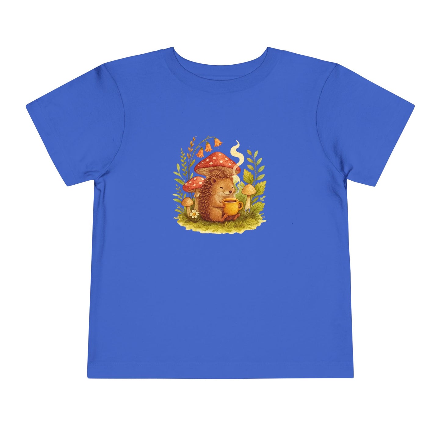 Hedgehog Soft Toddler Tee Woodland Animal Must Have Gift for Boys and Girls