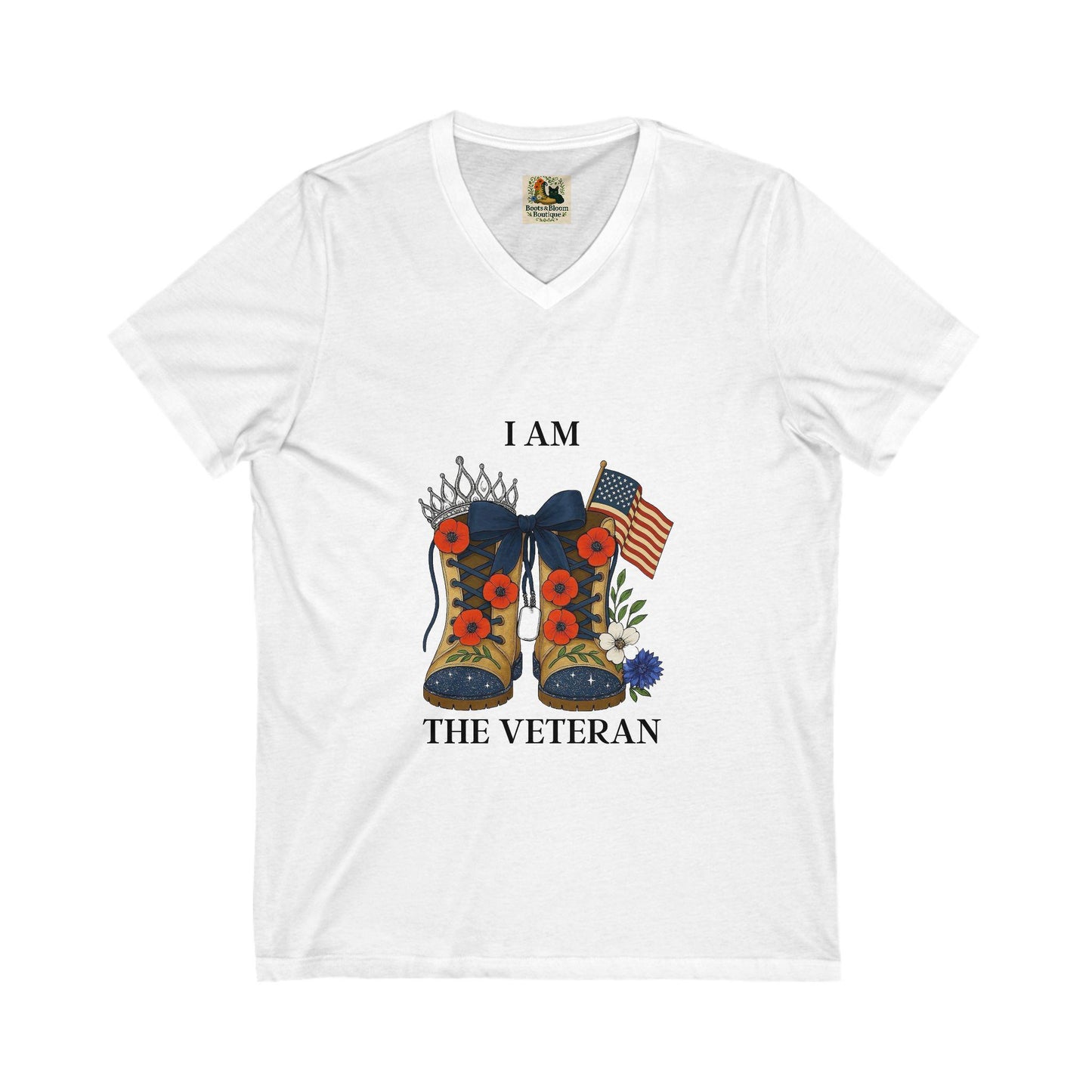 Veteran Patriotic T-Shirt Gift For Service Women