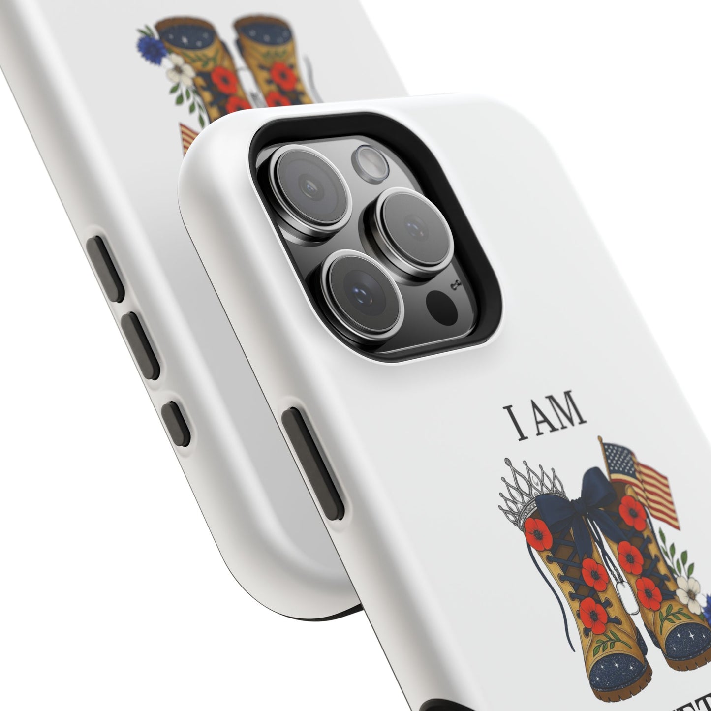 Veteran Tribute Impact-Resistant Phone Case Gift Woman Veteran