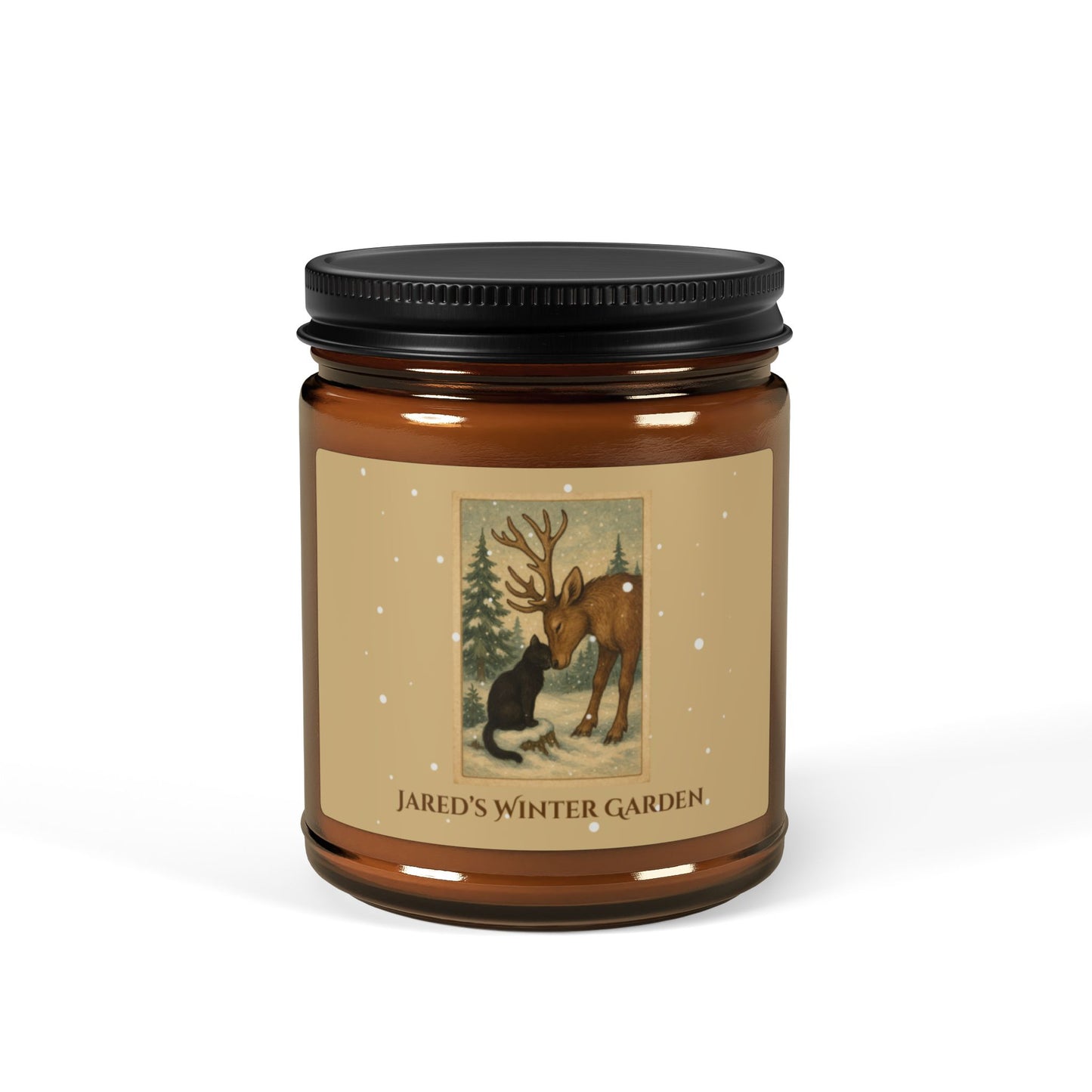 Jareds Winter Garden Candle, Personalized with Your Pets Name, Cat Lovers Gift  Winter Candle, Boots & Bloom Boutique