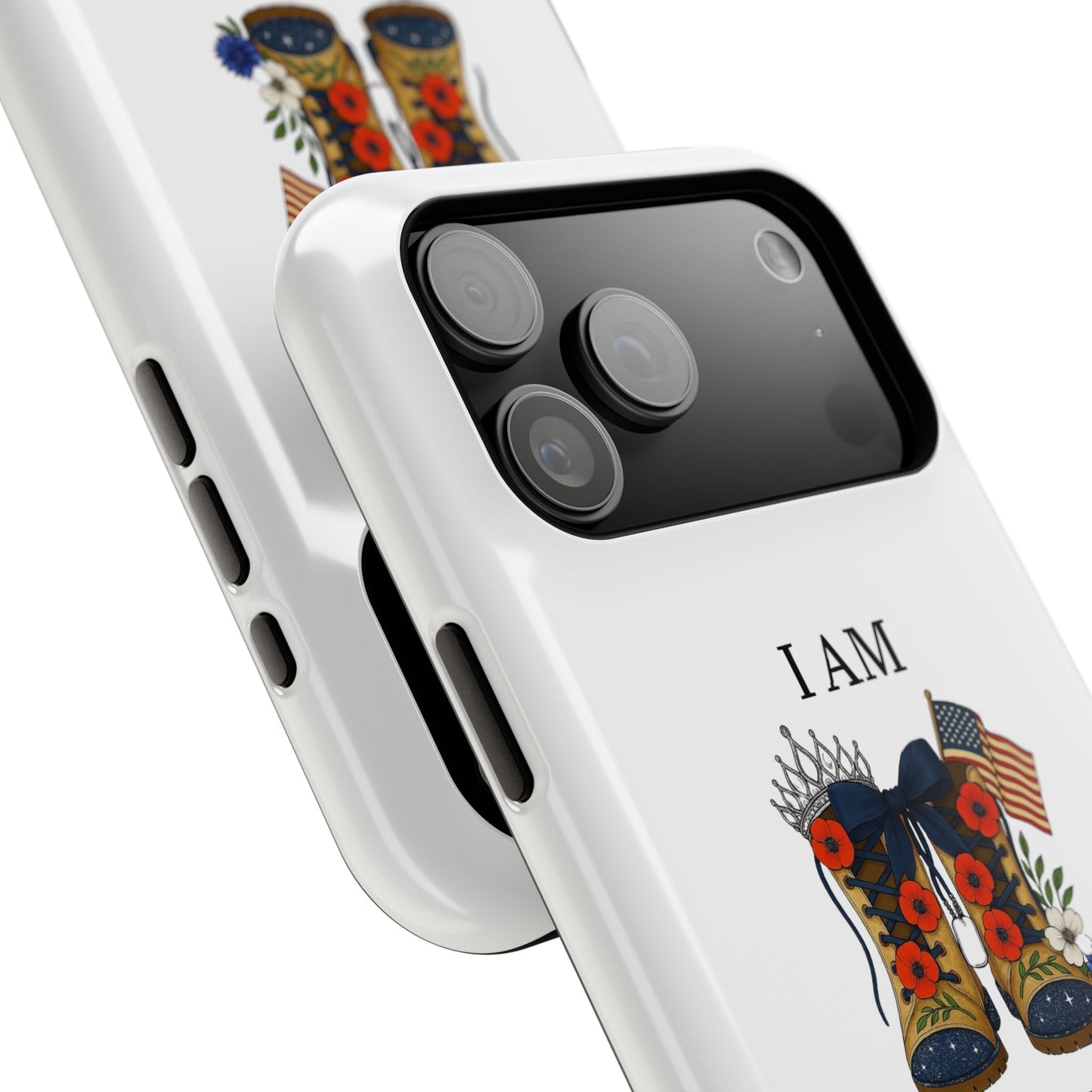 Veteran Tribute Impact-Resistant Phone Case Gift Woman Veteran