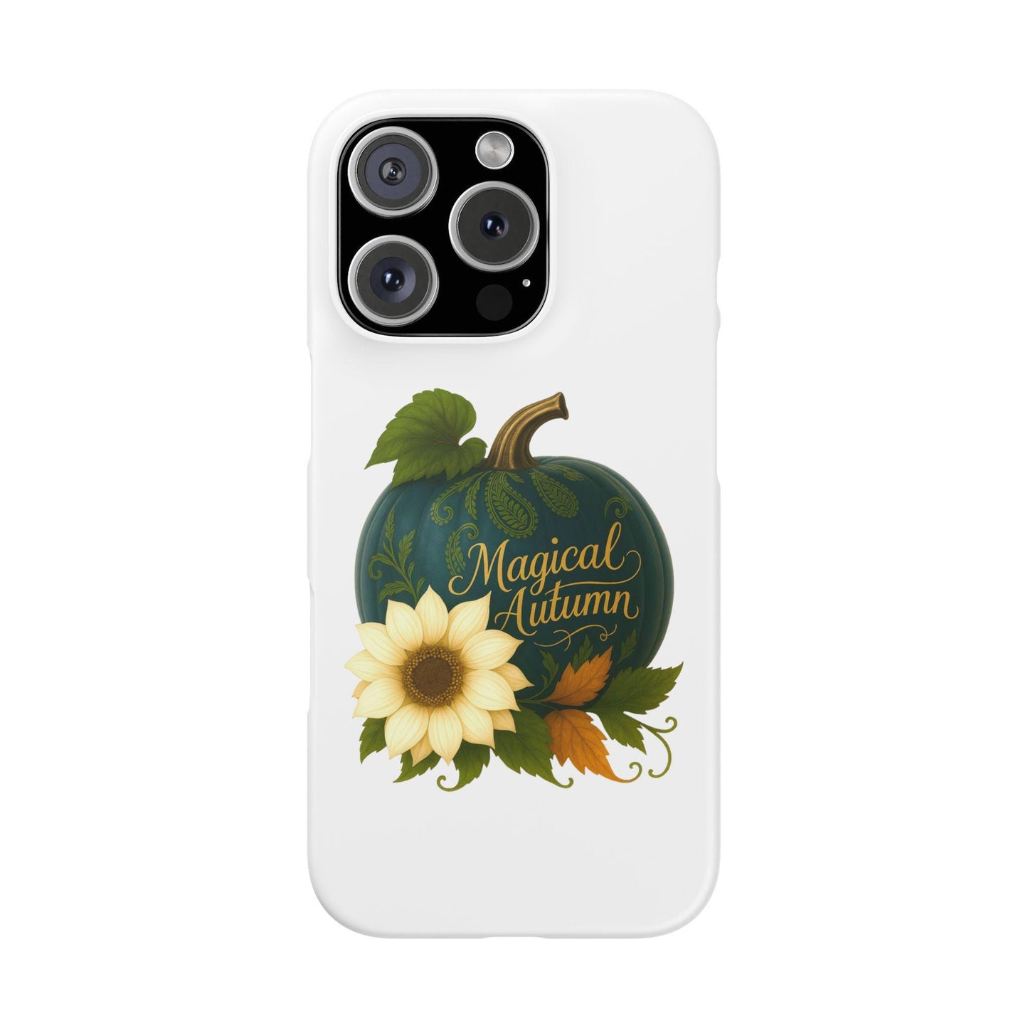Autumn Pumpkin Phone Case: Festive Fall Decor