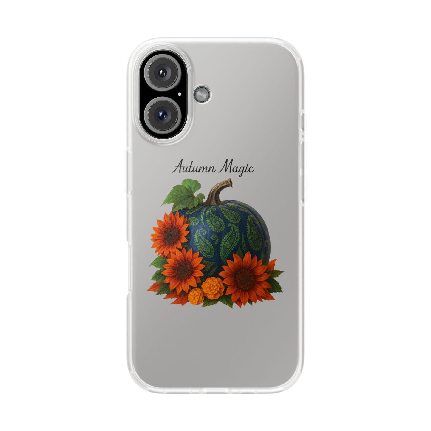 Autumn Floral iPhone & Samsung Case: Fall Magic Flexi Cover