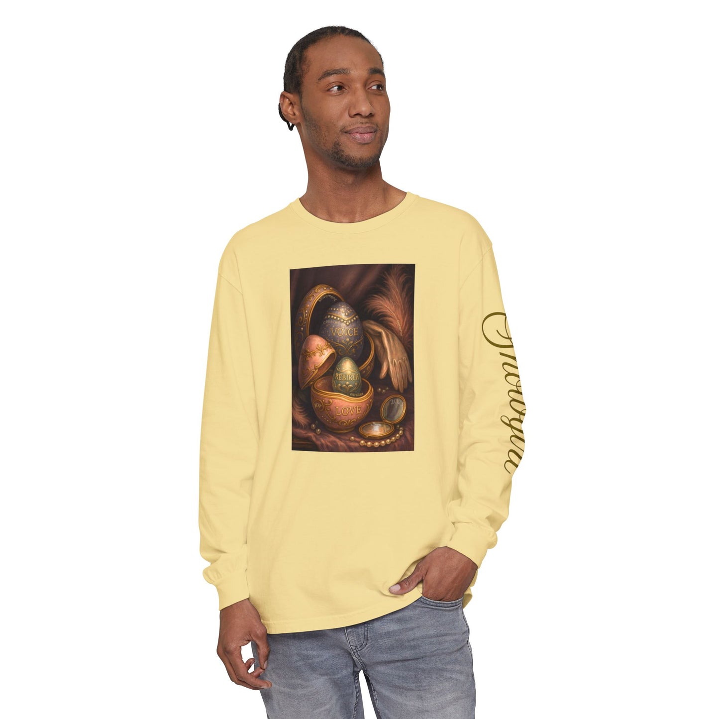 Showgirl Long Sleeve Tee Long Sleeve T-Shirt,  Style Comfort Colors,