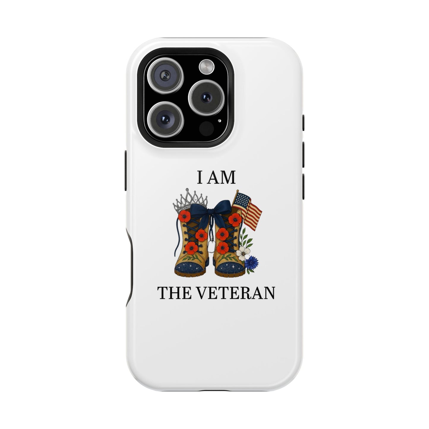 Veteran Tribute Impact-Resistant Phone Case Gift Woman Veteran