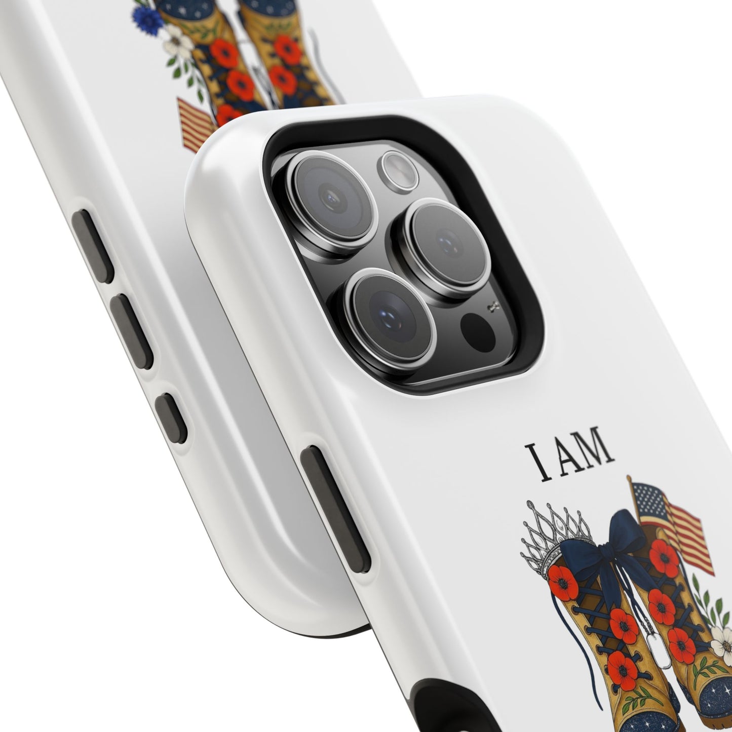 Veteran Tribute Impact-Resistant Phone Case Gift Woman Veteran