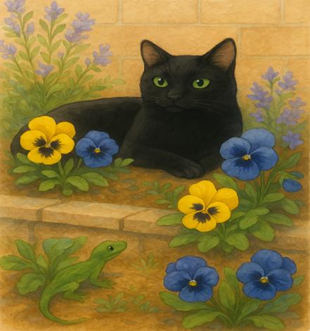 Jared the Cat Children's Book: Garden of Silly Names Story