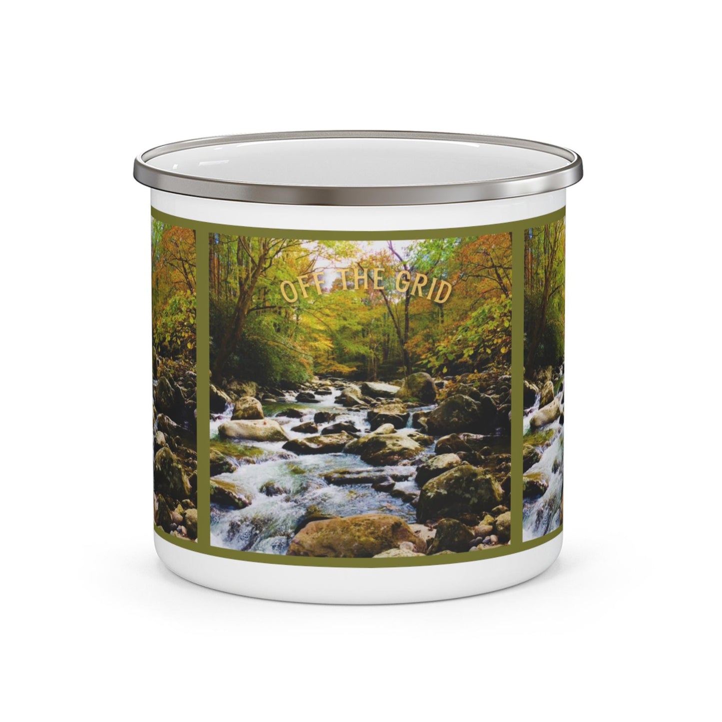 Enamel Camping Mug: Outdoor Adventure, Hiking, Eco-Friendly Gift