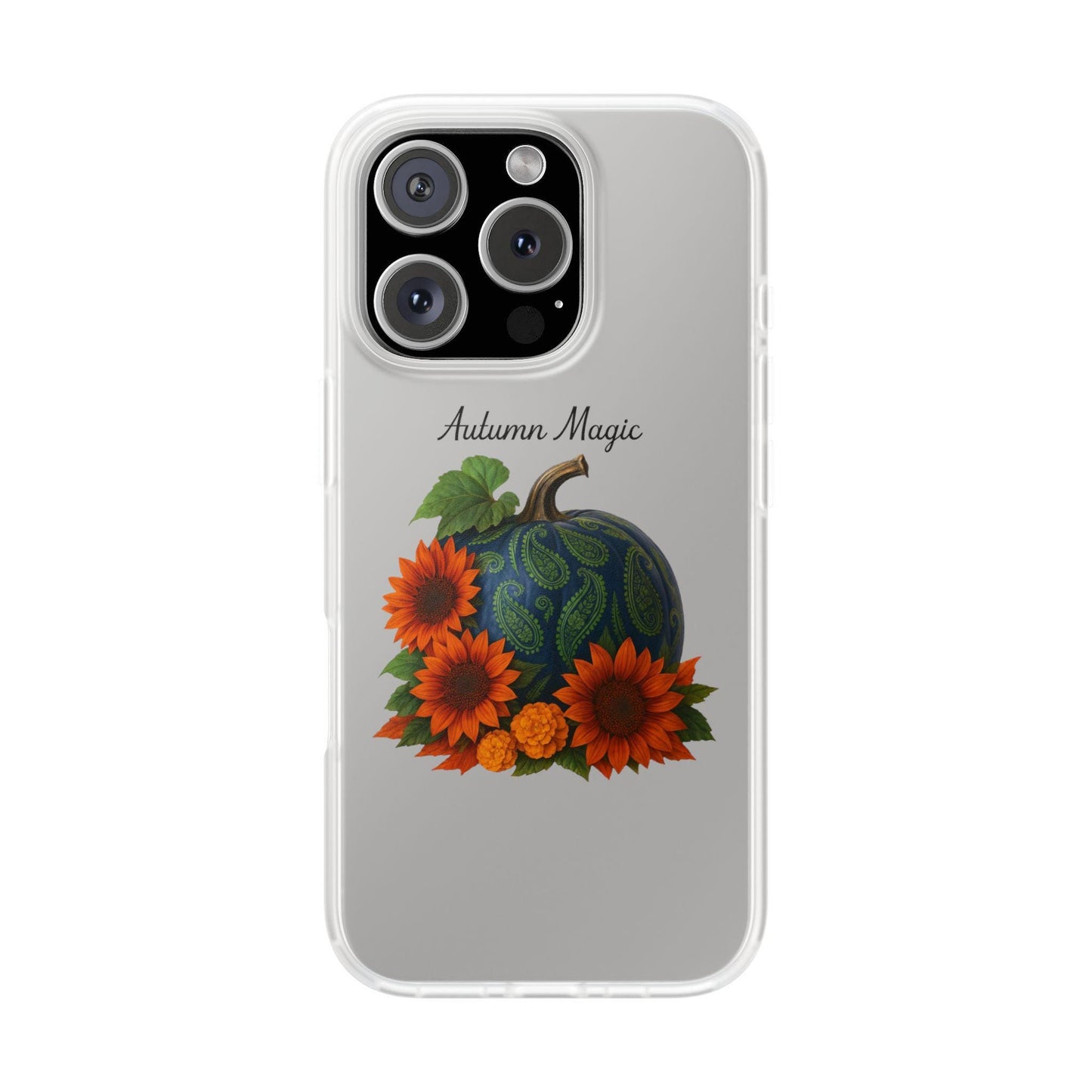 Autumn Floral iPhone & Samsung Case: Fall Magic Flexi Cover