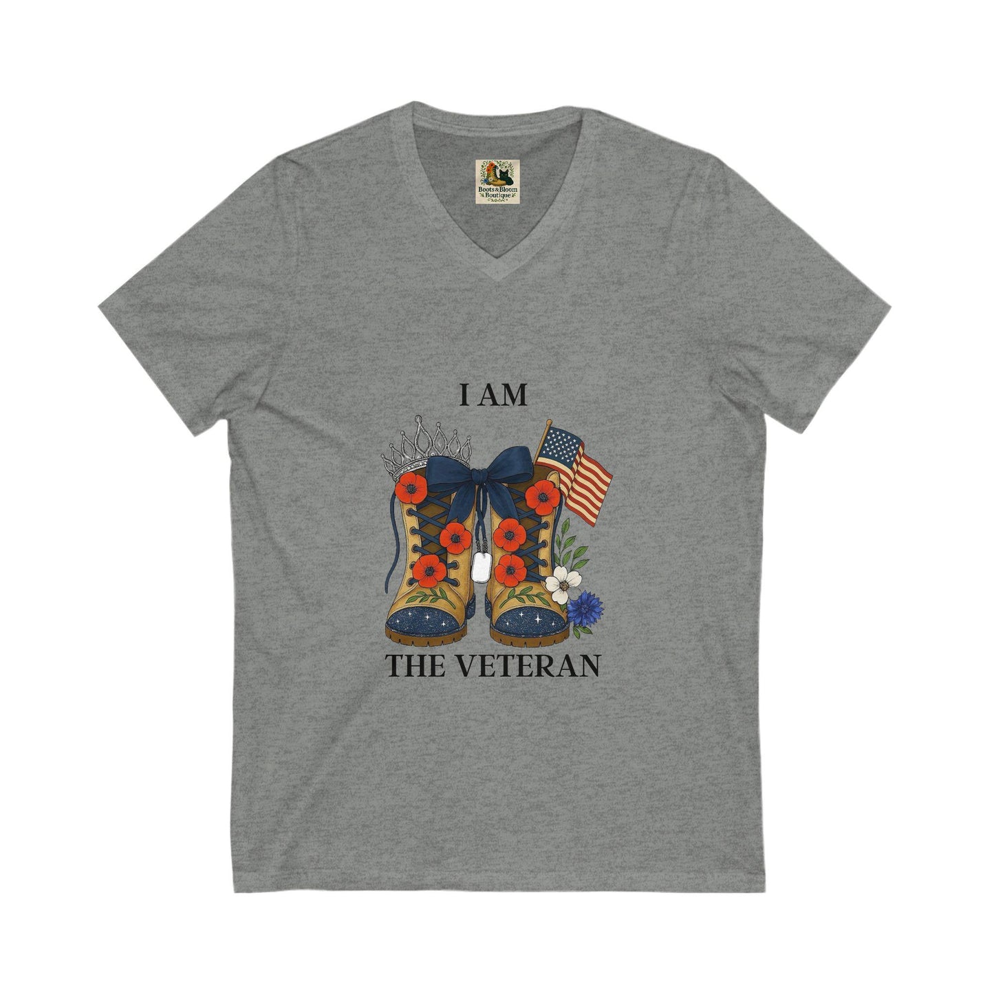 Veteran Patriotic T-Shirt Gift For Service Women