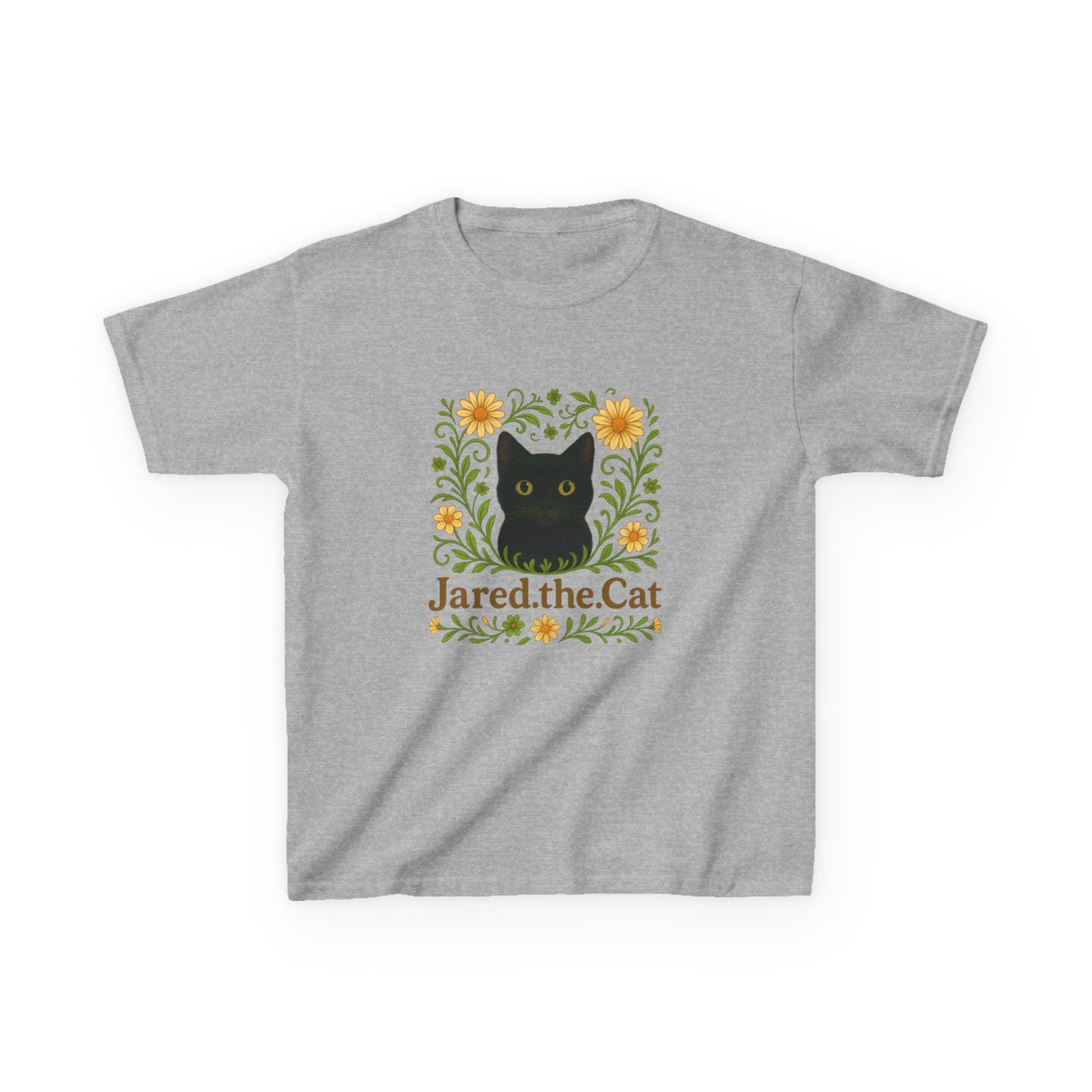 Jared the Cat Kids Tee: Storybook Graphic T-Shirt for Animal Lovers
