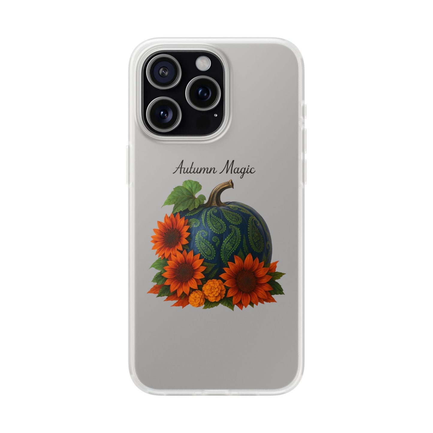 Autumn Floral iPhone & Samsung Case: Fall Magic Flexi Cover