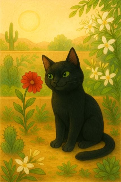 Jared the Cat Children's Book: Garden of Silly Names Story