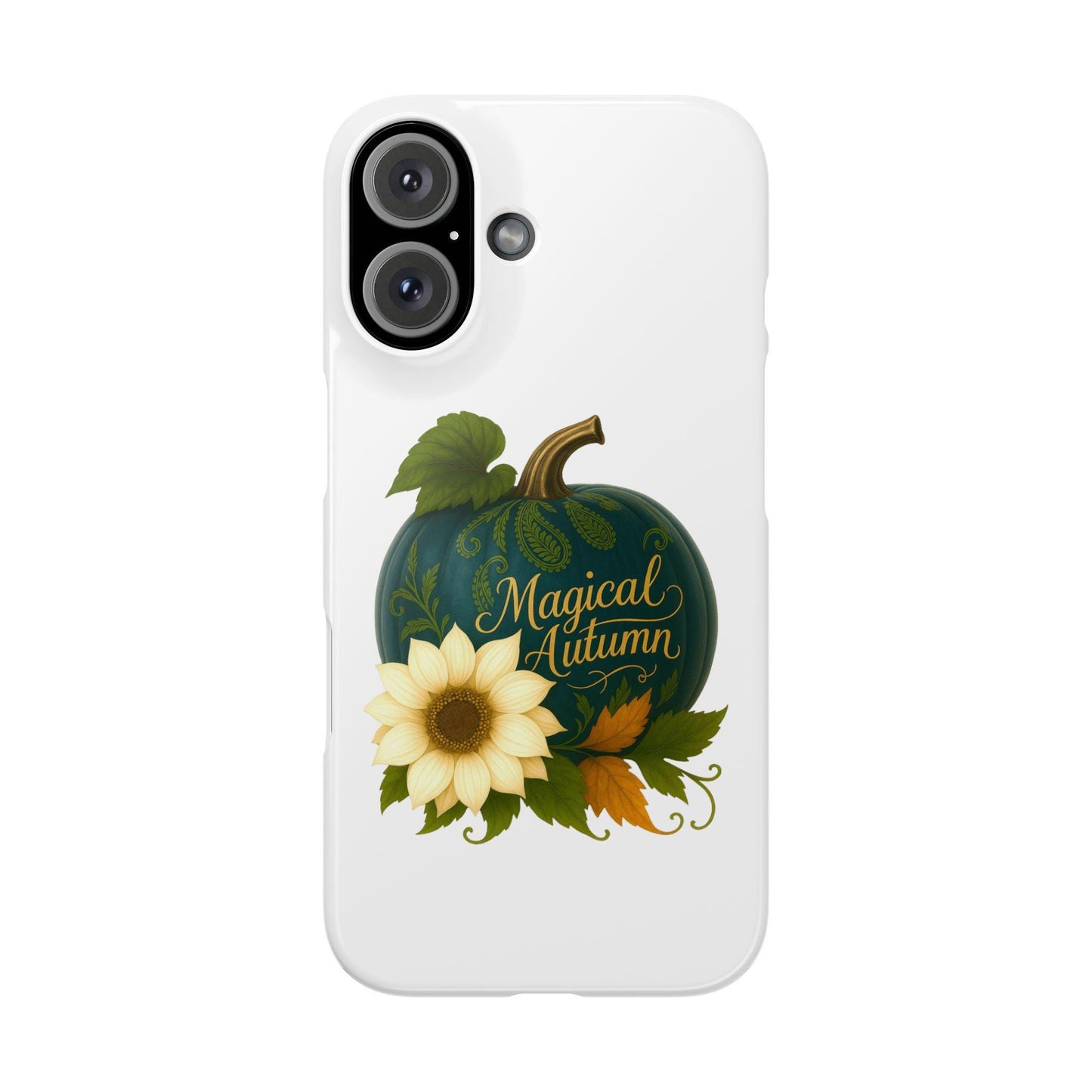 Autumn Pumpkin Phone Case: Festive Fall Decor
