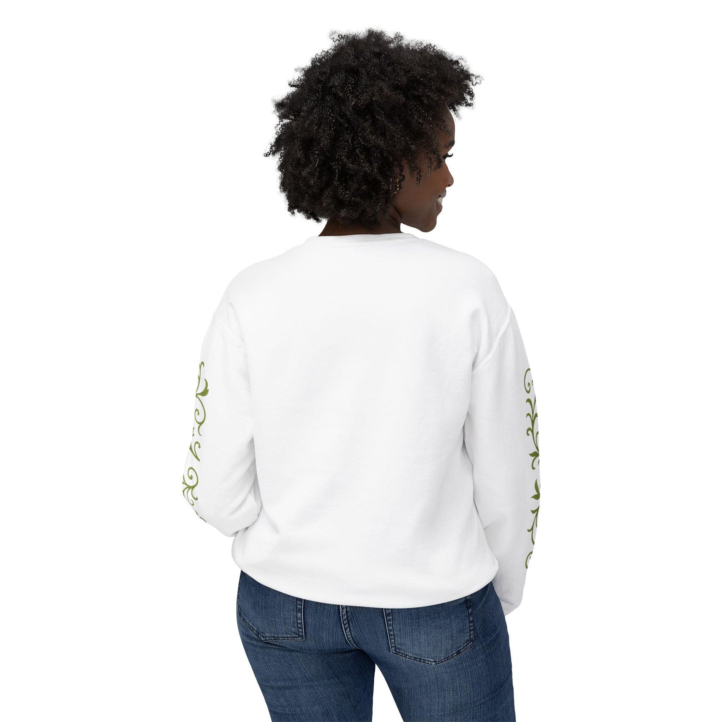 Fall Floral Pumpkin Sweatshirt: Cream Comfort Colors Ring Spun Cotton Pullover